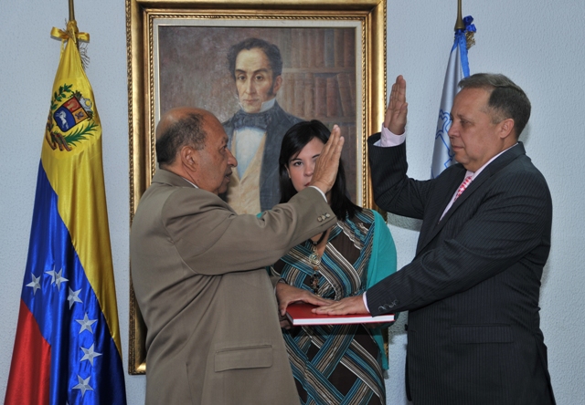 Juramentación del Contralor del estado Bolivariano de Mérida