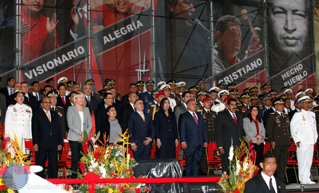 Contralor General asistió a la graduación de 1.027 Oficiales de la Universidad Militar Bolivariana de Venezuela