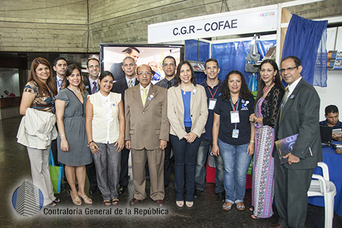 Contralor general asistió a la XII edición de la Feria Internacional del Libro 2016