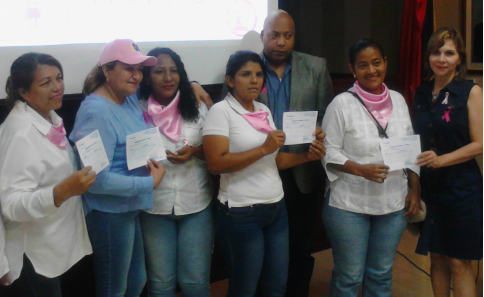 CONTRALOR DE MONAGAS ACOMPAÑO INICIO DE LA SEMANA DE LUCHA CONTRA EL CANCER DE MAMA