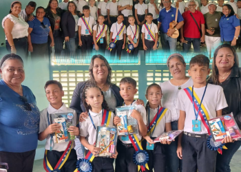 CEM juramentó nuevos contralores escolares en la Escuela Primaria Estadal “Félix Ángel Lozada”