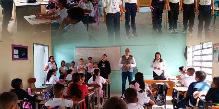 Fomentan la participación ciudadana desde las aulas: CEM y CNE forman a estudiantes Monaguenses