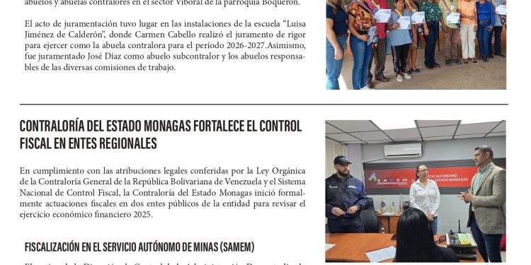 MONAGAS BAJO CONTROL ABRIL 2026