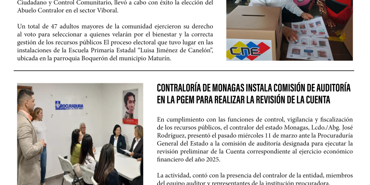 Monagas Bajo Control MARZO 2026