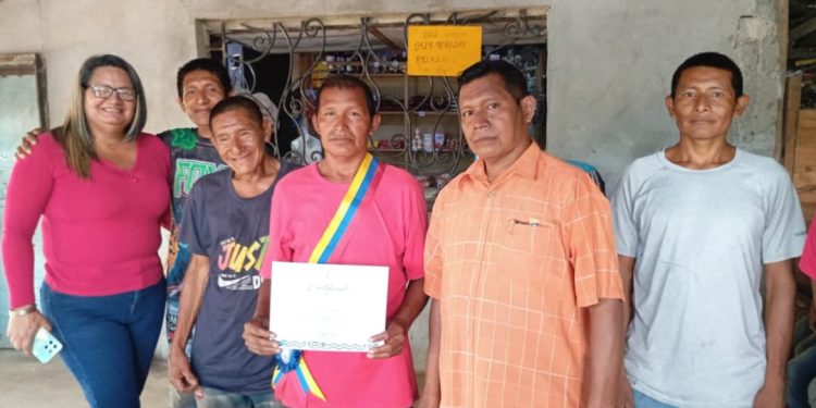 Monagas: José Aray juramentado como Contralor Indígena de la comunidad Puente Morichal Largo del municipio Libertador