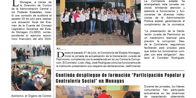 Monagas Bajo Control Julio 2025