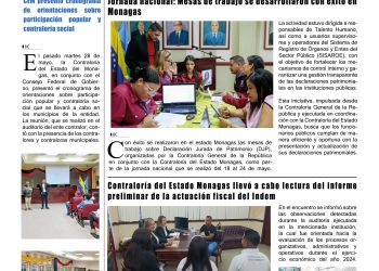 Monagas Bajo Control Mayo 2025